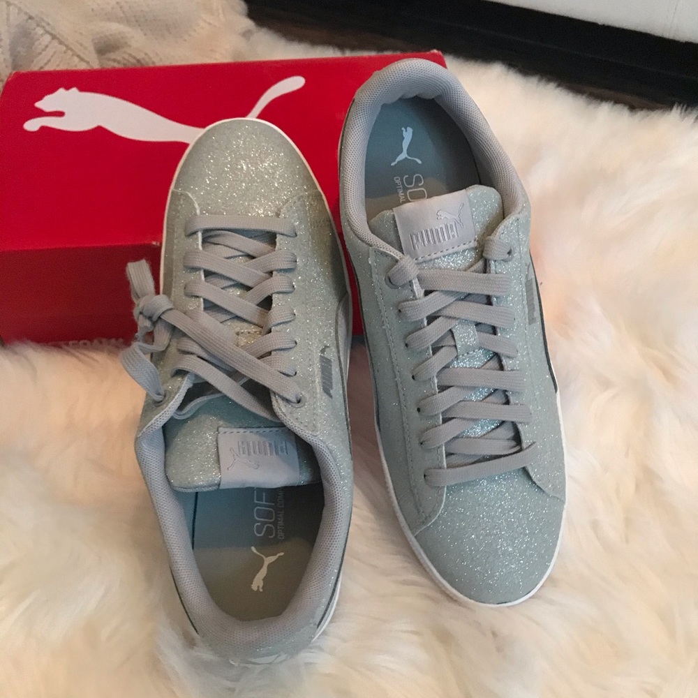 🔥NWT PUMA VIKKY PLATFORM GLITZ🔥 - Picture 4 of 7